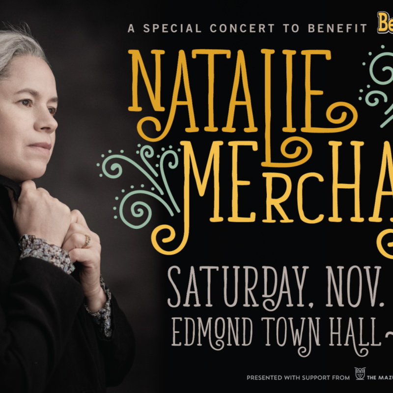 A special concert to benefit Ben's Lighthouse featuring Natalie Merchant